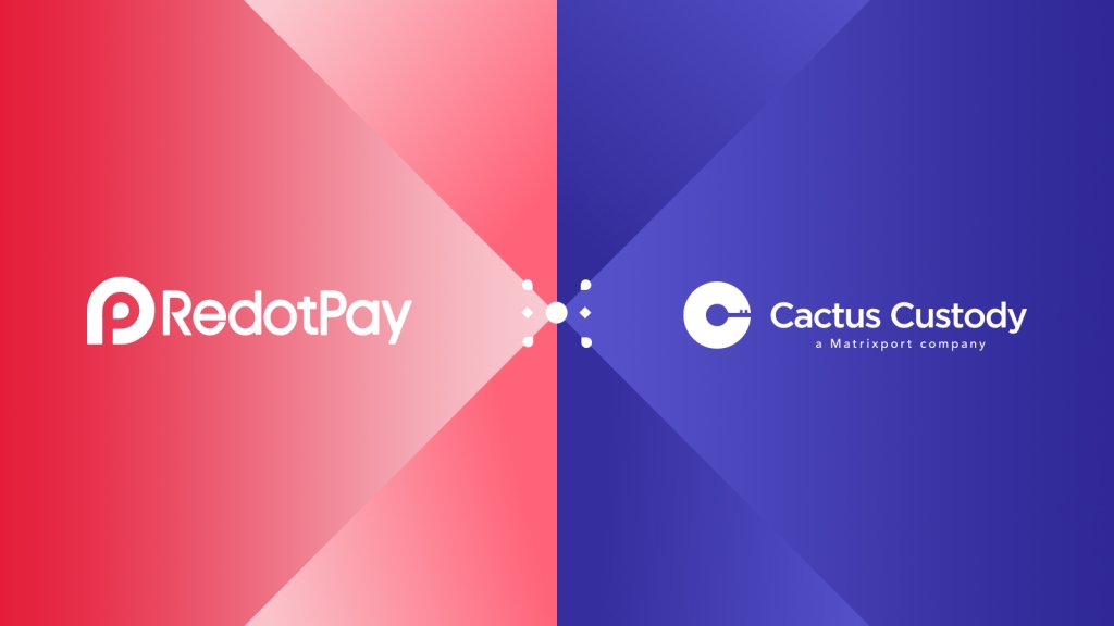 RedotPay and Cactus Custody™ Forge Strategic Partnership to Enhance Compliance and Security of Custodian Services